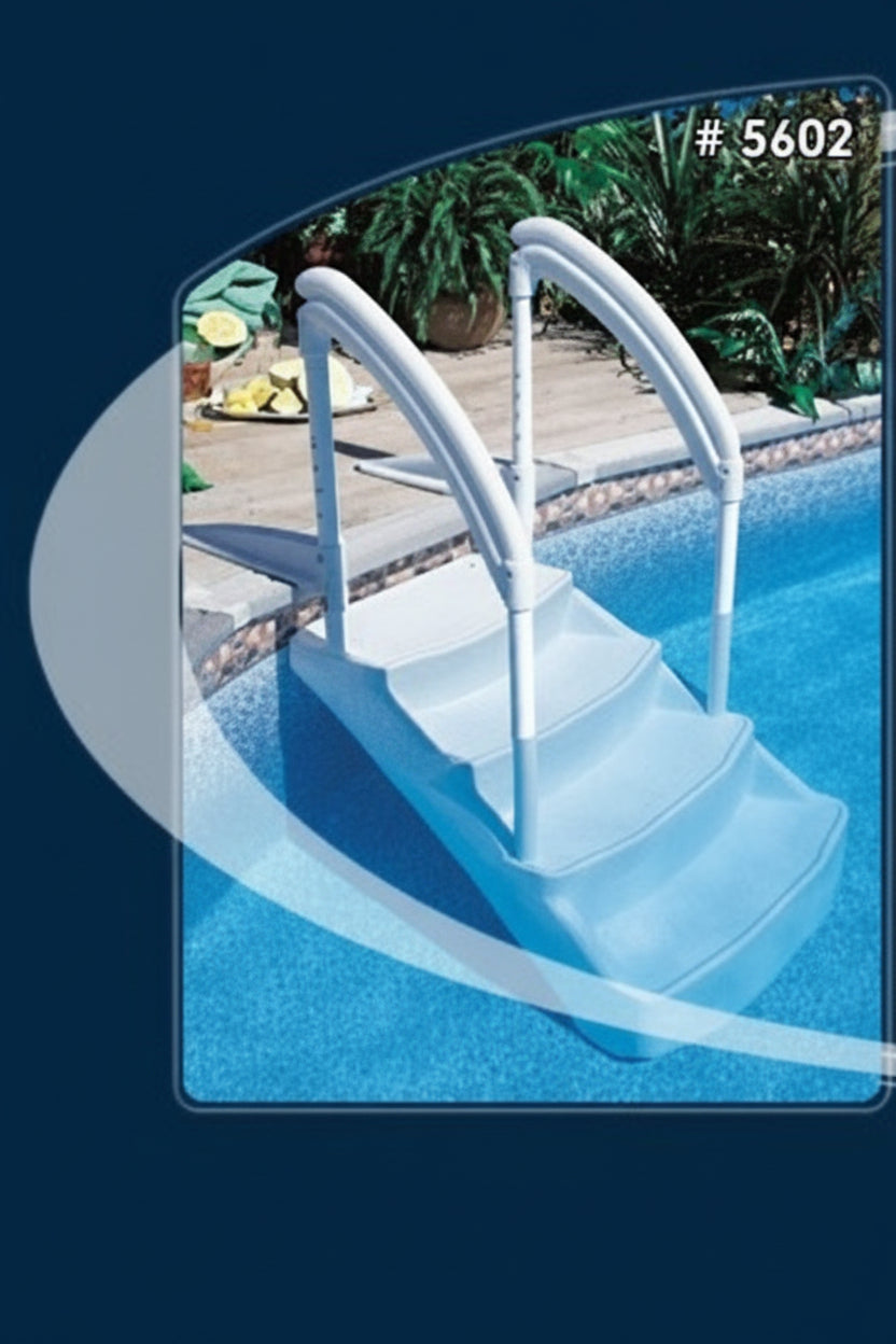 Royal Entrance II Above Ground Drop in Step by Innovaplas