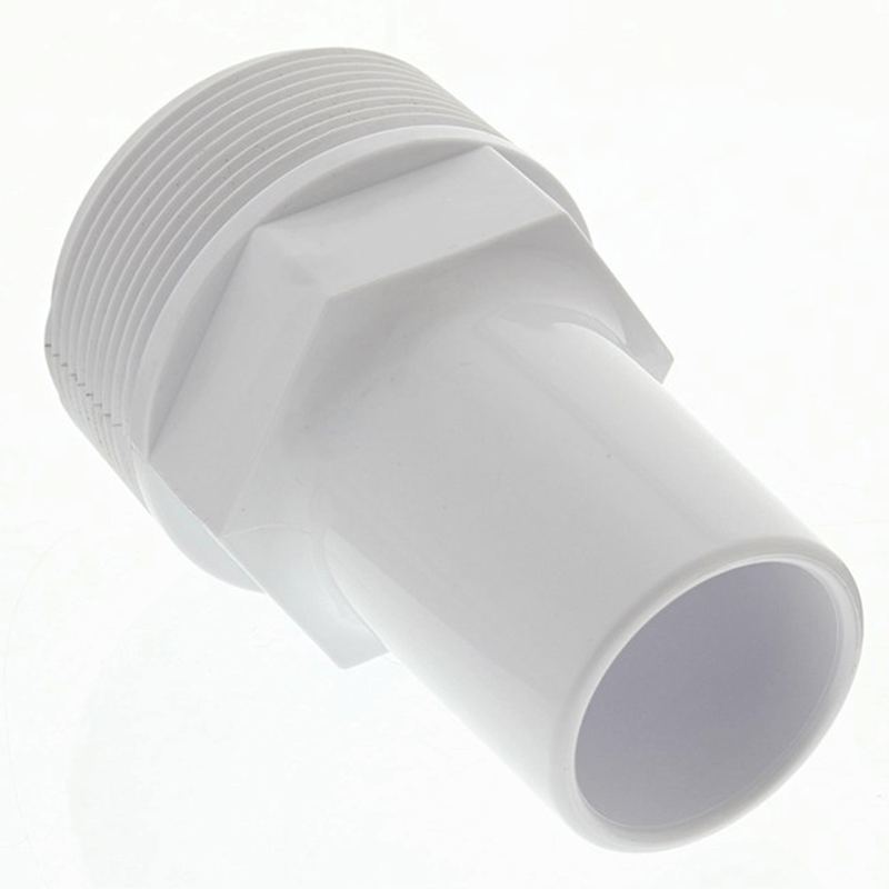 ABS Adaptor 1.5 inch Male Threaded / 1.5 inch Smooth Fitting