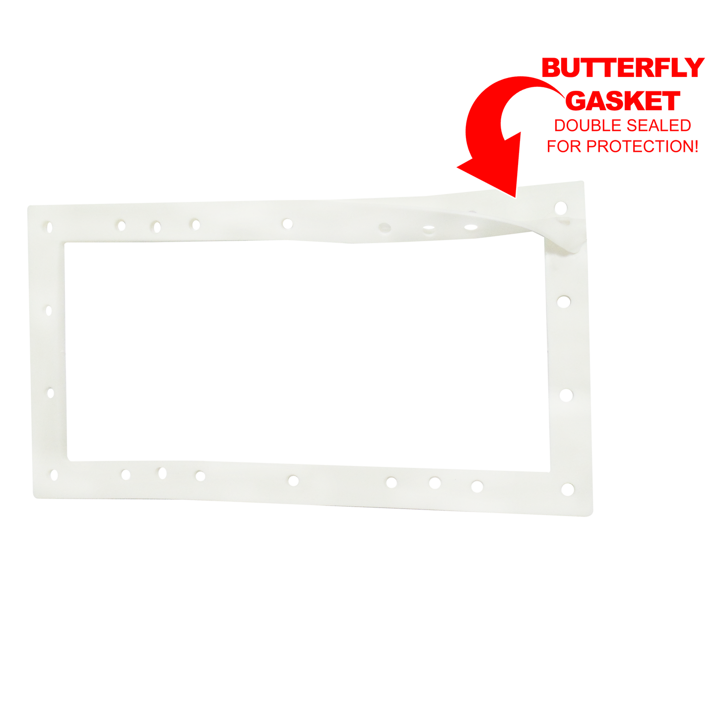 Double Layer Rubber Gasket for Wide Mouth Above Ground Skimmer