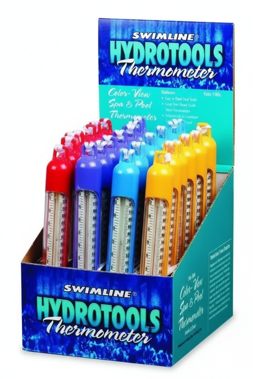 Thermomètres à tube à vue couleur