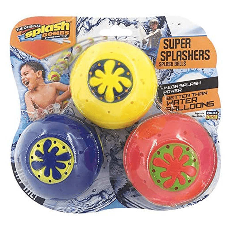 SUPER SPLASHERS 3-PACK WATER BALLS