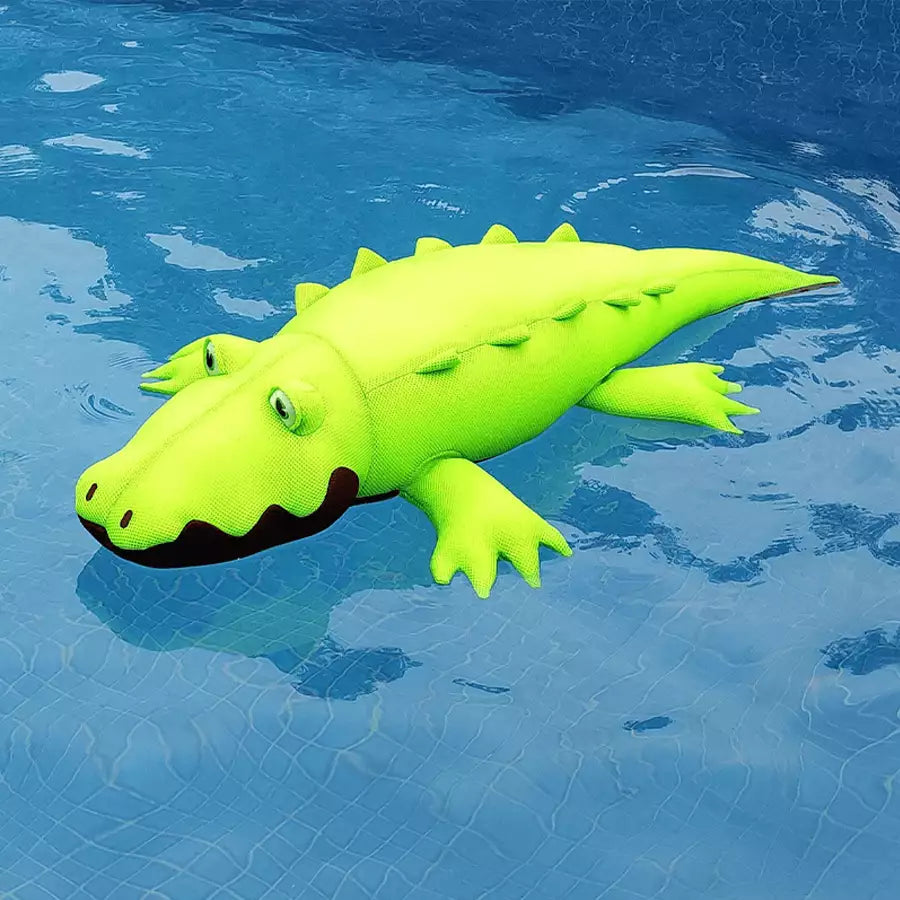 FLOTTEUR CROCODILE POUR PISCINE