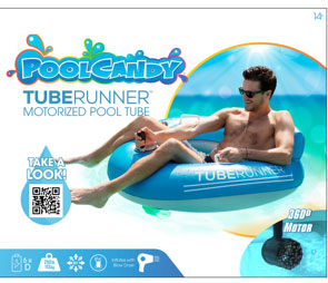 TUBE RUNNER MOTORIZED POOL TUBE