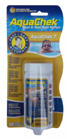 Kit complet de 7 bandelettes de test Aquachek