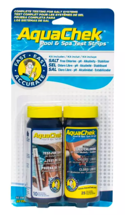 Kit de bandelettes de test pour système au sel AquaChek