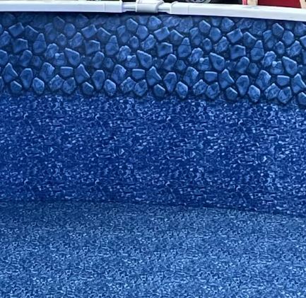 Boulder Swirl Overlap Above Ground Pool Liners