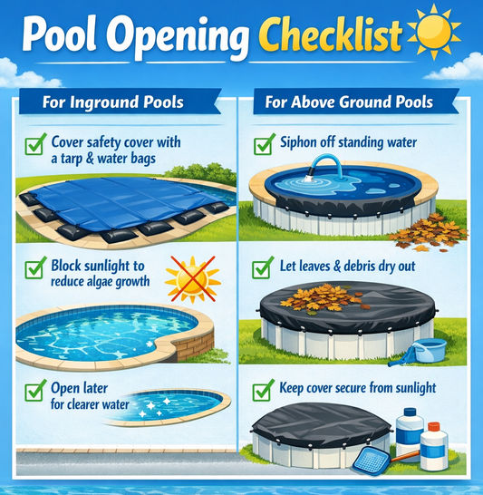 Pool Tip #1 - Spring Opening