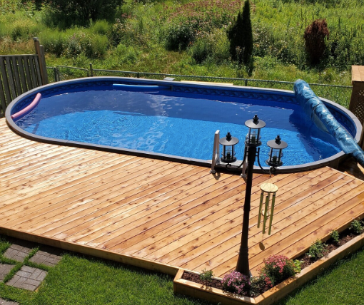 Semi-Inground Pools
