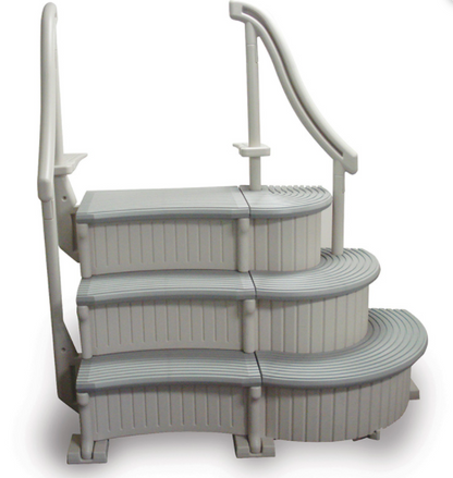 Marchepied incurvé Confer pour piscines hors sol