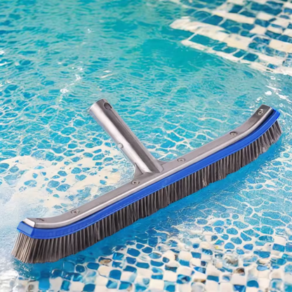 Brosse murale de luxe 18 po avec dos en aluminium