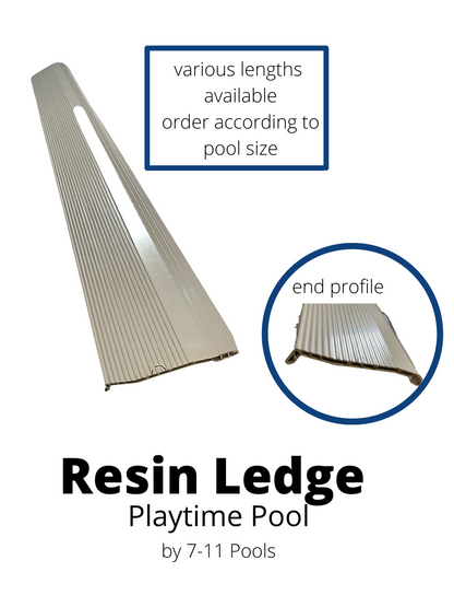 Resin Ledge or Top Seat 7"