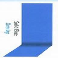 Blue Overlap Above Ground Pool Liner - In Stock