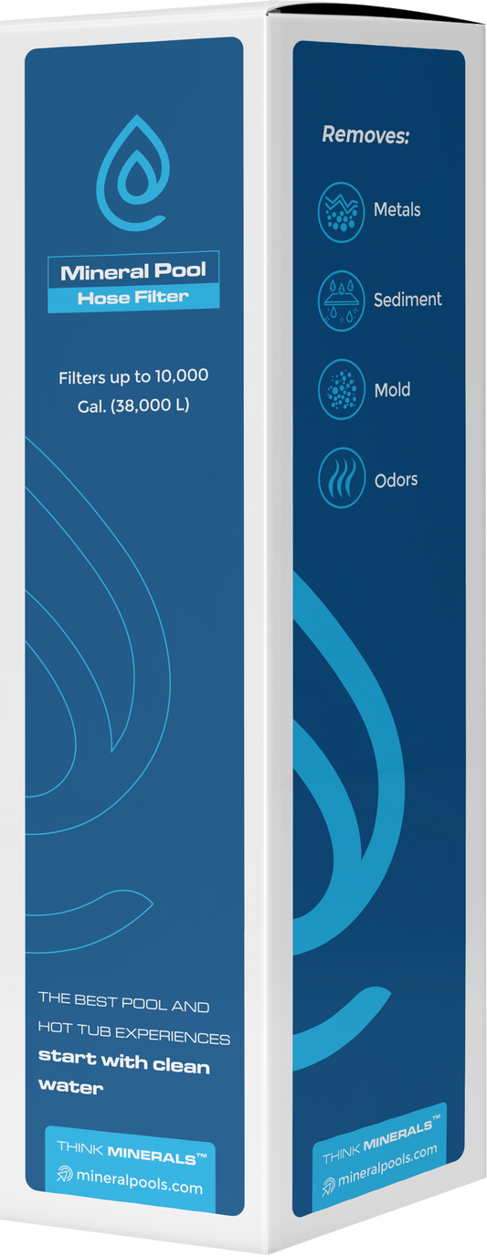 Clear Blue Hose Filter for Hard water
