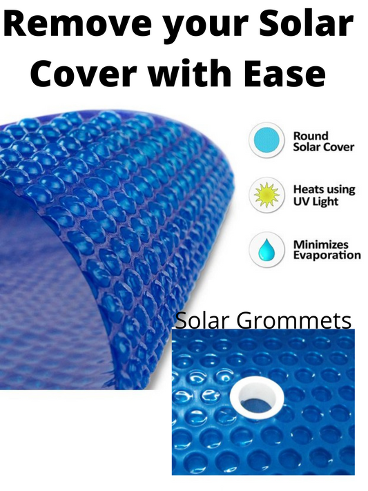 Solar Blanket Quick Drain Grommets