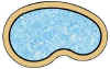 Kidney-Shaped InGround Pool Liner