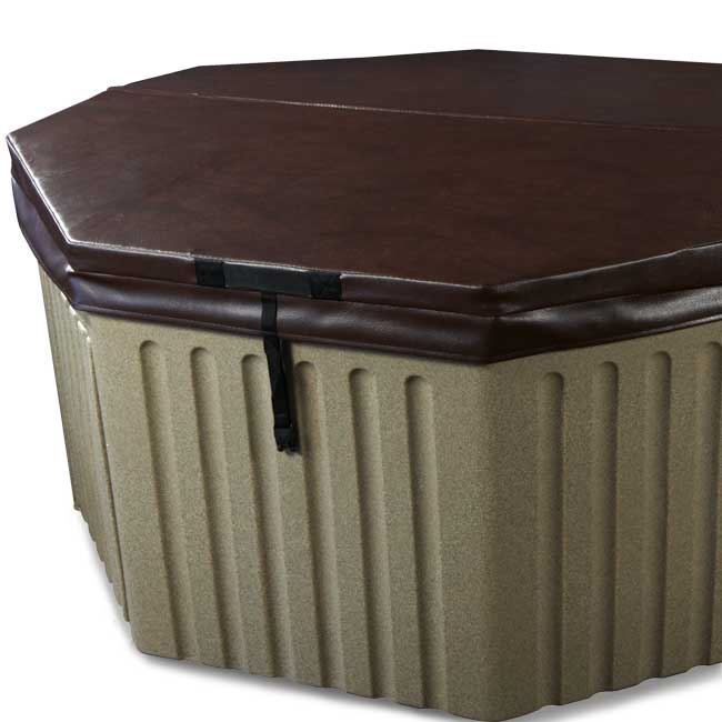 Essential Rio Hot Tub with LED light and Thermal locking Cover