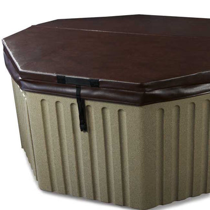 Essential Rio Hot Tub with LED light and Thermal locking Cover