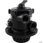 Bolt -On Multiport Dial Valve for Sand Filters Black Beauty by 7-11