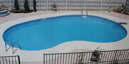 Kidney-Shaped InGround Pool Liner