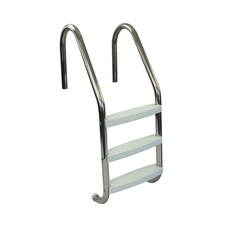3-Step 304 Stainless Steel Inground Pool Ladder with Plastic Steps