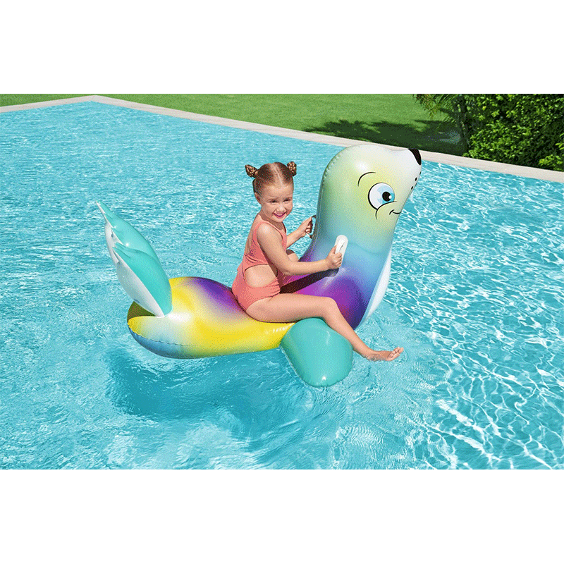 Flash N' Splash Ride-On Seal 62" X 45"