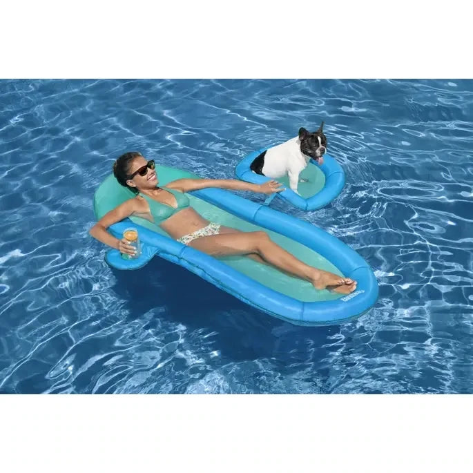 Flex 'N Fold Deluxe Lounge 42" X 37.5" X 6" 67.5" X 37" X 6"