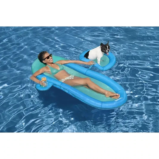 Flex 'N Fold Deluxe Lounge 42" X 37.5" X 6" 67.5" X 37" X 6"