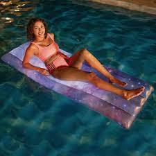 Illuminated Galaxy Deluxe Led Pool Raft 74" X 30" Westerlund Cluster - Bed