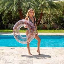GLITTER 36" BEACH & POOL TUBE