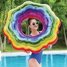 TUBE DE RUBAN ARC-EN-CIEL 45"