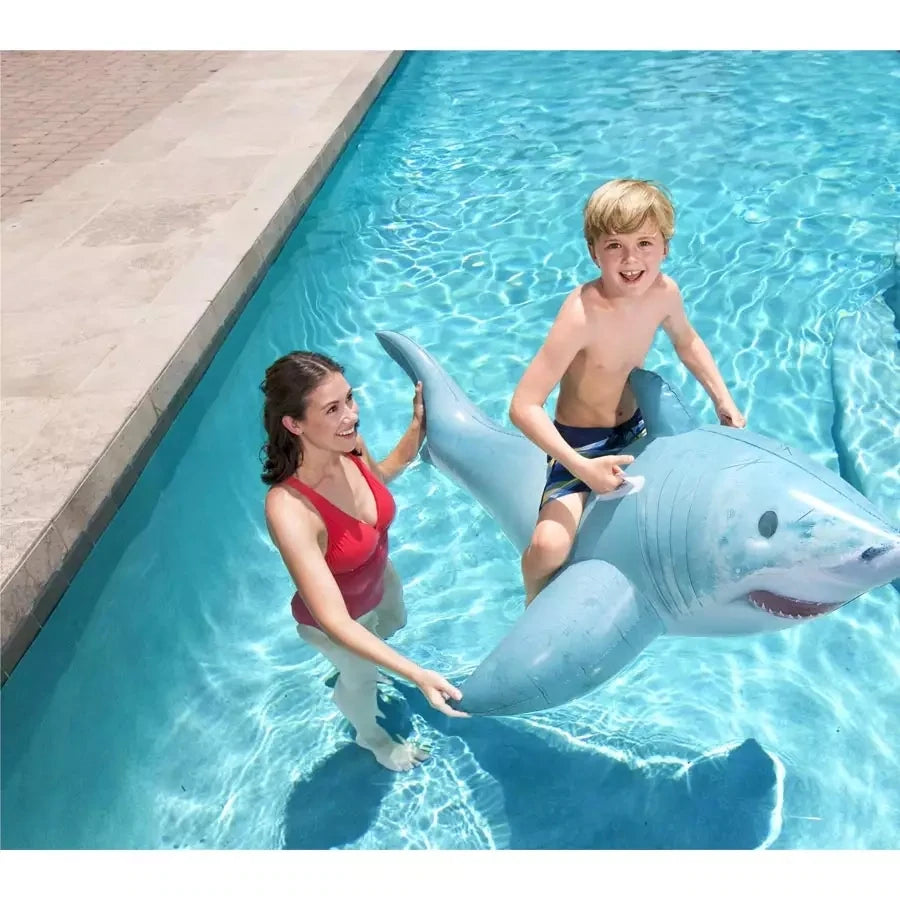 REALISTIC SHARK RIDE-ON 6' X 40"