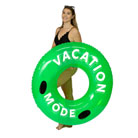 SWEET SHOP SOUR APPLE "VACATION MODE" 48"  POOL TUBE WITH HANDLES