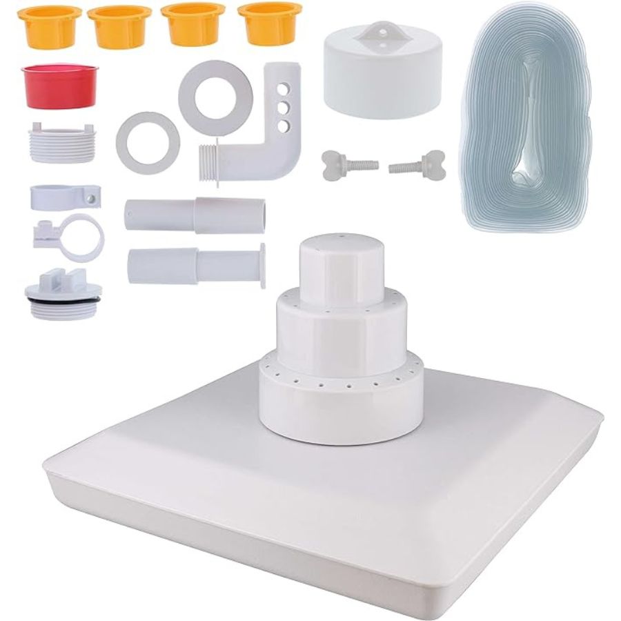 Fontaine flottante grecque à trois niveaux 