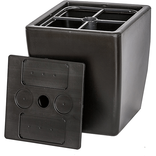 Sofun Umbrella Stand and Table (Black)