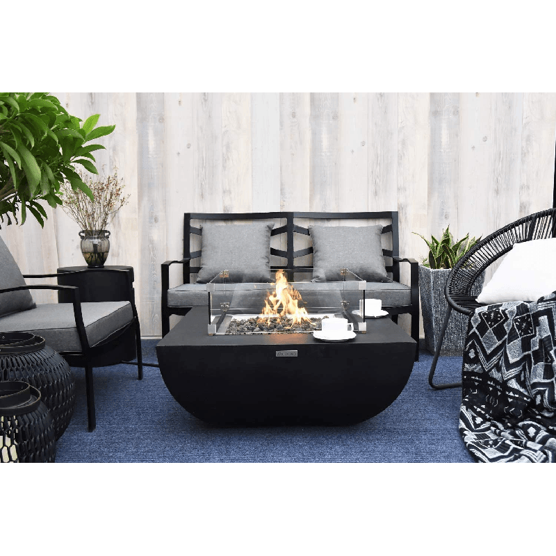 Aurora 34 inch Square Fire Table