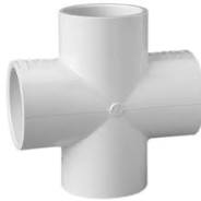 Croix en PVC de 1-1/2 po, nomenclature 40, 420-015 - glissement x glissement x glissement x glissement