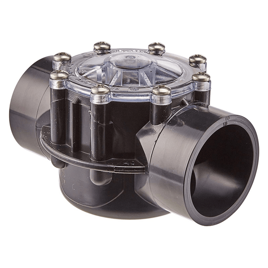 1.5 Inch x 2 Inch 180-Degree Straight Check Valve