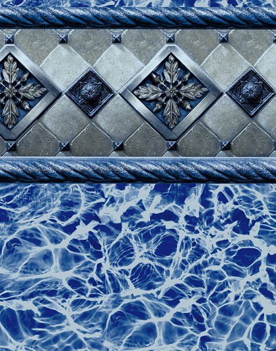 Rectangle Above Ground Pool Liner -  For Kayak like pools - Standard Bead