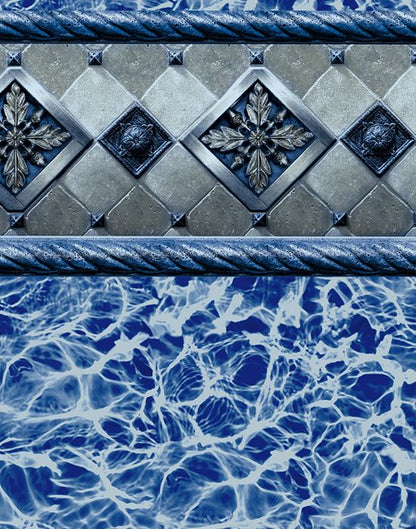 Rectangle Above Ground Pool Liner -  For Kayak like pools - Standard Bead