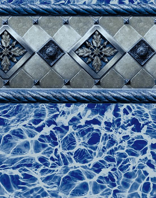 Rectangle Above Ground Pool Liner -  For Kayak like pools - Standard Bead