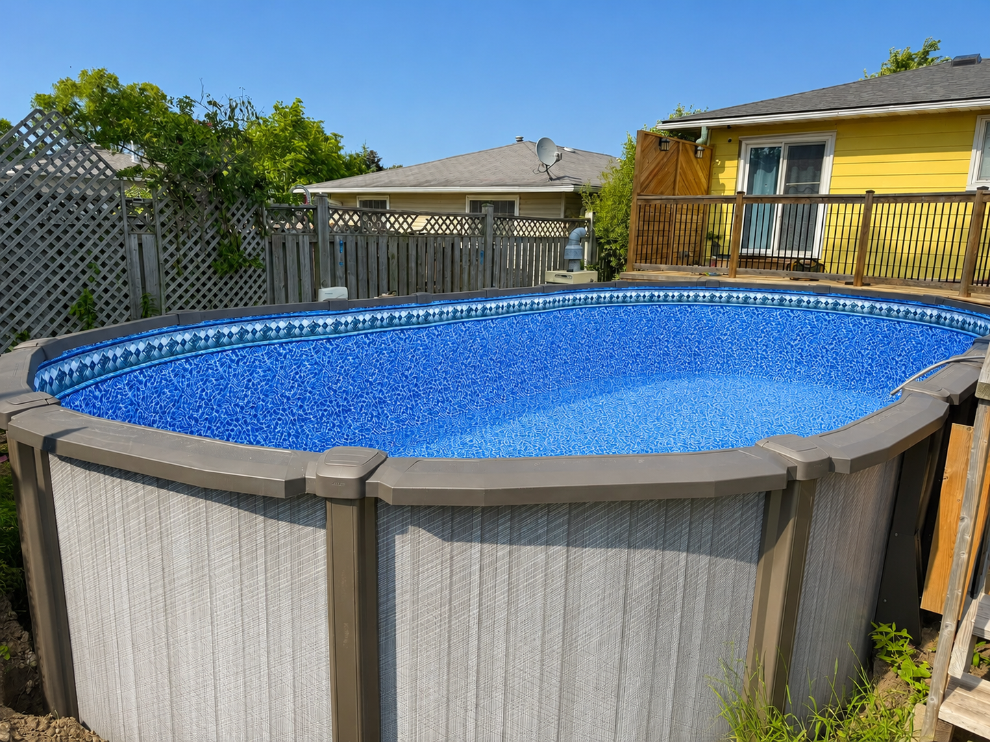 Heavy Gauge Multi Bead Above Ground Pool Liner- Bayview