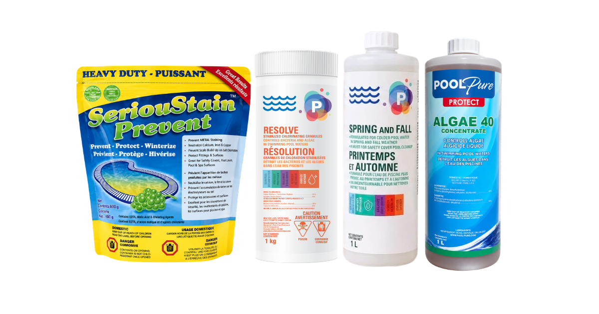 Chlorine Pool Closing Package- for pools up to 100,000 litres