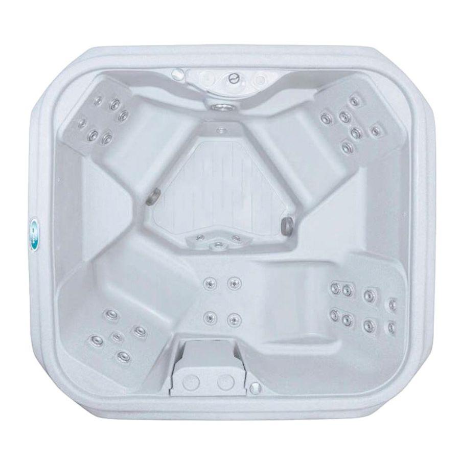 Lumio Blizzard 240V Hot Tub – Frost/Black | Canadian-Made