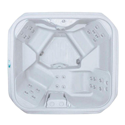 Lumio Blizzard 240V Hot Tub – Frost/Black | Canadian-Made