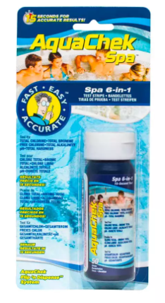 Aquachek Spa 6-In-1 Test Strips