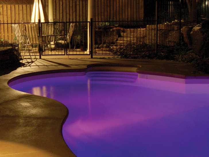 Aqualamp Rainbow Rays One Inground Pool In Wall Low Voltage Light System