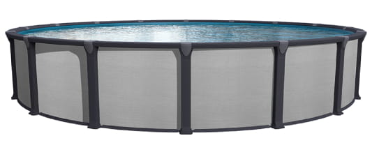 Soho Vibe Above-Ground Pool - 19 x 33 ft Oval - 54” Wall Height - Salt Friendly - Hybrid