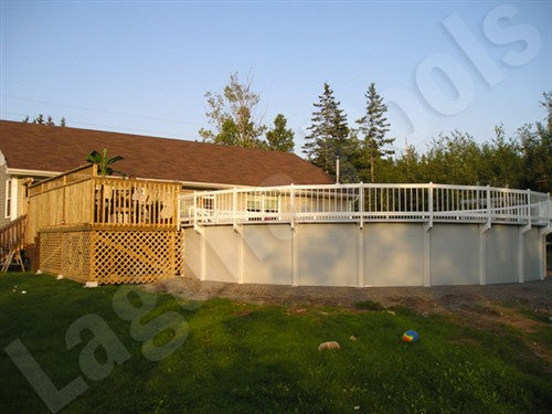 Playtime Tempest - 30ft round - 52” Wall Height - All Steel