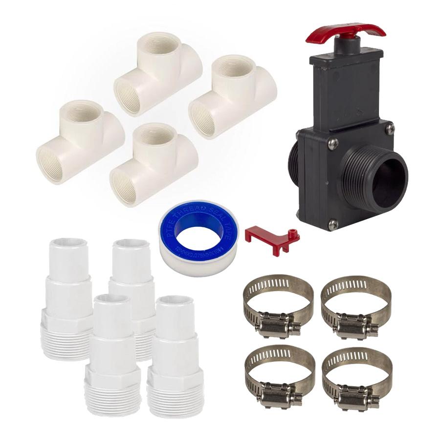 Kit de connexion BYPASS pour chauffage Solar Pro Contour et Curve uniquement