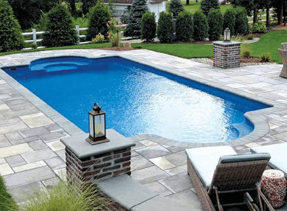 12 x 24 Double Roman End or Santa Cruz Inground Pool Kit